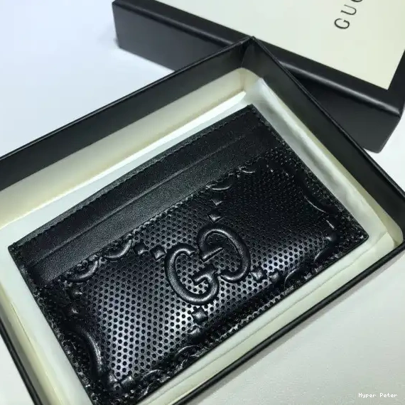 Hyper Peter GG embossed card GUCCI case 0614